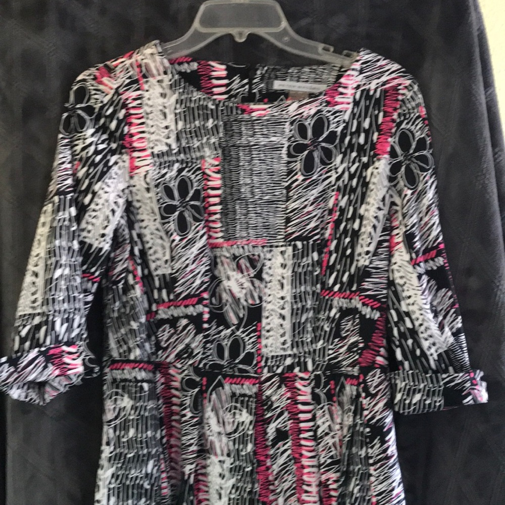 3/4 sleeve dress with pockets
